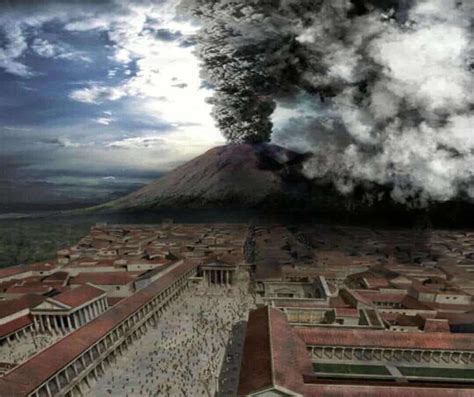 Pompeii, Destruction of .
